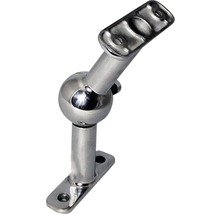 Handlaufhalter aus Edelstahl mit verstellbarem Gelenk