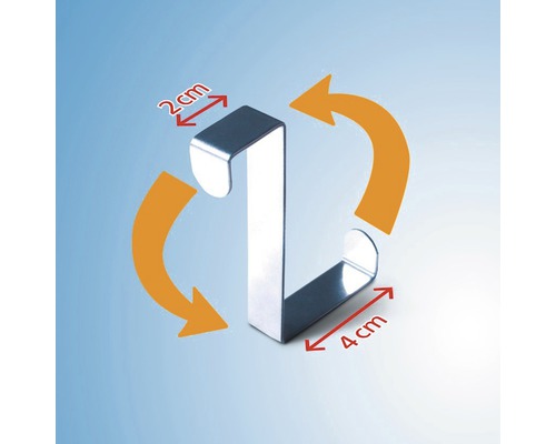 Türhänger mit den Maßen 2 cm und 4 cm