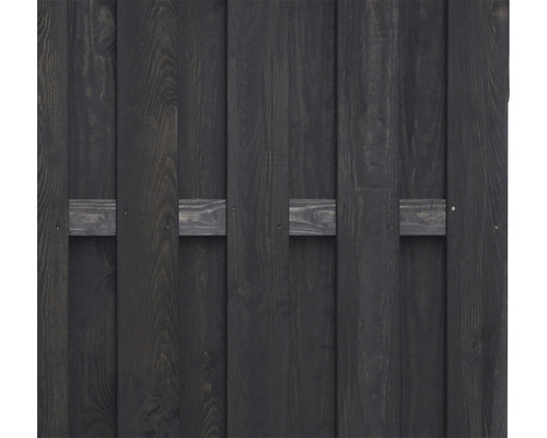 Detailansicht eines Holzzauns