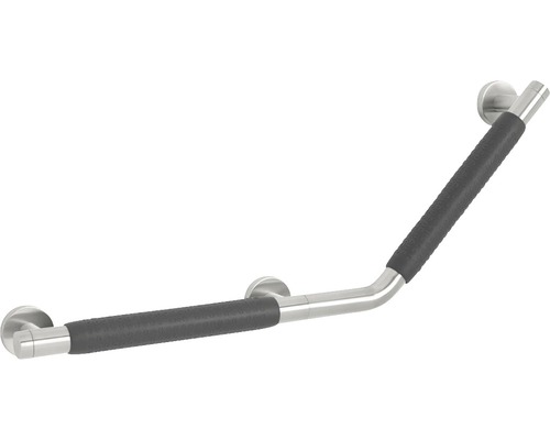 Winkel-Haltegriff aus Edelstahl mit Ummantelung