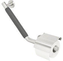 Toilettenpapierhalter mit Haltegriff aus Edelstahl