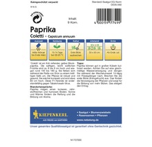 Paprikasamen Coletti der Marke Kiepenkerl