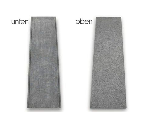 Darstellung der Ober- und Unterseite einer Akustikplatte