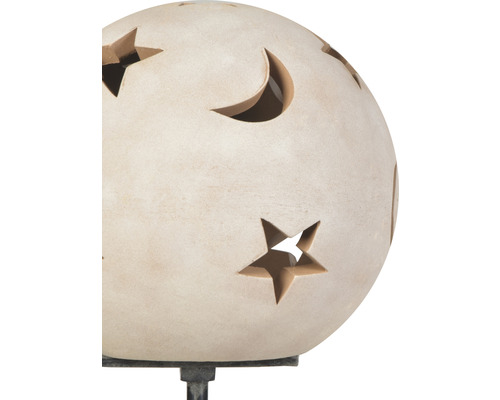 Dekorative Leuchte mit Stern- und Mondmotiven