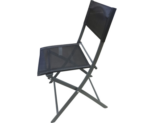 Klappstuhl mit Textilsitz und -lehne
