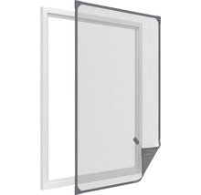 Insektenschutz home protect Magnet-Rahmenfenster ohne Bohren anthrazit 100x120 cm-thumb-0