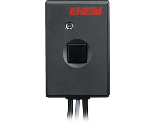 Eheim Logo auf einem Schaltgerät für Aquarien