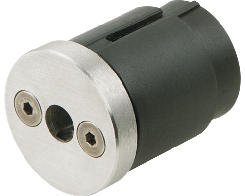 Verbindungsstück mit zwei Schrauben und einer Öffnung