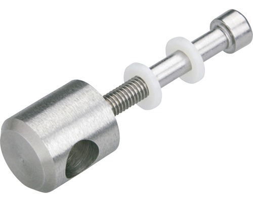 Befestigungsschraube aus Metall mit Unterlegscheiben