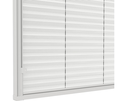 Plissee mit horizontalen Falten für Fensterdekoration und Sichtschutz