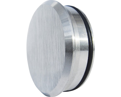 Rundes Blindstopfen-Fitting aus Edelstahl