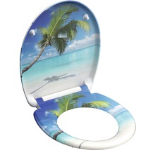 WC-Sitz mit Strandmotiv