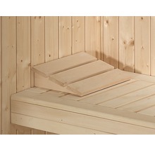 Saunahaus Weka Farsund ohne Ofen mit Fenster und Holztüre mit Isolierglas wärmegedämmt-thumb-5