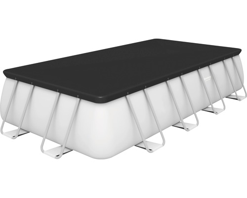 Rechteckiger Frame-Pool mit Abdeckung