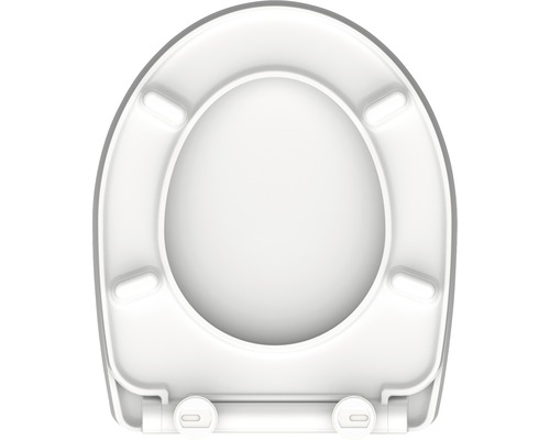 Toilettensitz von oben