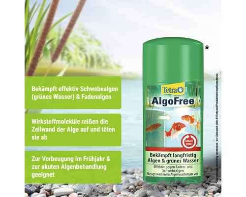 Tetra AlgoFree Algenbekämpfungsmittel für den Gartenteich