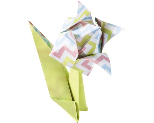 Origami Blume aus Papier