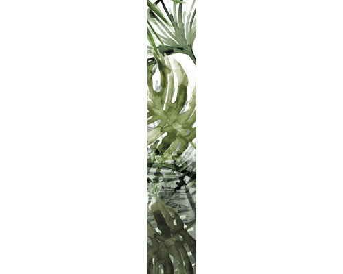 Illustration von tropischen Blättern