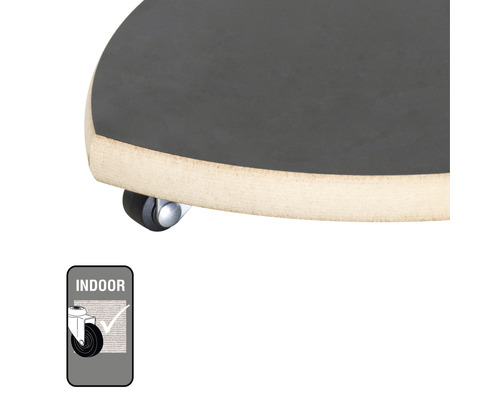 Rollbrett mit Rollen und Indoor Siegel