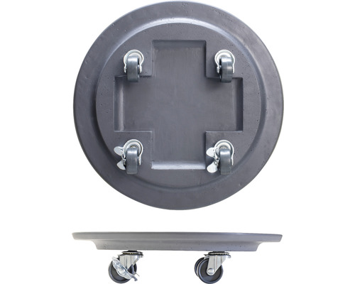 Runde Pflanzenroller mit Rollen