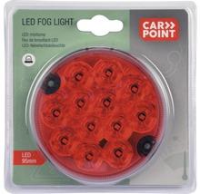 LED Nebelschlussleuchte mit 95 Millimeter Durchmesser in Verpackung