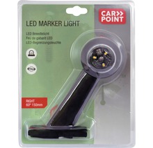 Carpoint LED-Positionsleuchte, rechte Ausführung, 60 Grad, 150 Millimeter