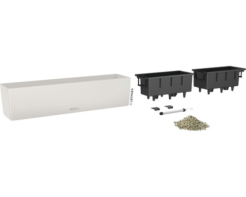 Lechuza Balkonkasten mit Bewässerungssystem und Zubehör