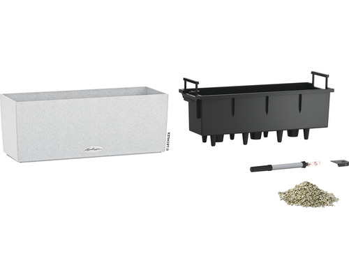 Lechuza Classico Color 43 Pflanzkasten Set mit Bewässerungssystem