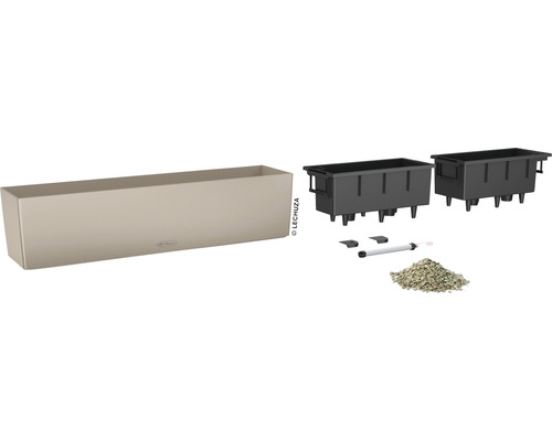 Lechuza Balconera Cottage 80 Pflanzkasten mit Zubehör