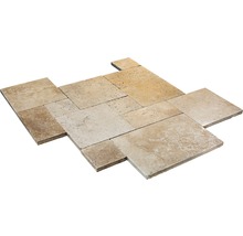 Handmuster zu FLAIRSTONE Terrassenplatte Travertin Napoli-thumb-0 Handmuster zu FLAIRSTONE Terrassenplatte Travertin Napoli-thumb-0