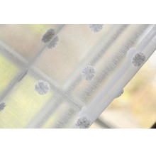 Vorhang mit Band Fluffy Dots weiss 140x255 cm