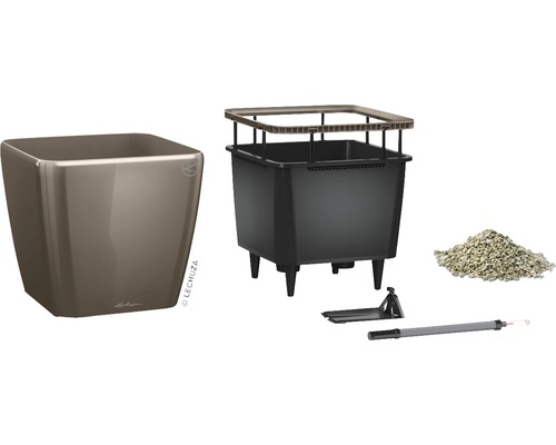 Lechuza Classico 21 Pflanzgefäß mit Bewässerungssystem und Zubehör