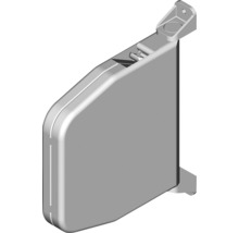 ARON Vorbaurollladen PVC grau 1000 x 1165 mm Kasten Aluminium RAL 7016 anthrazitgrau Gurtzug Links-thumb-2
