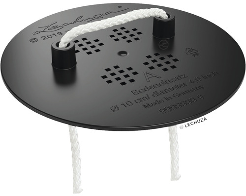 Lechuza Bodeneinsatz mit einem Durchmesser von 10 cm