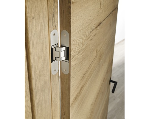 Verdecktes Türband an Holztür