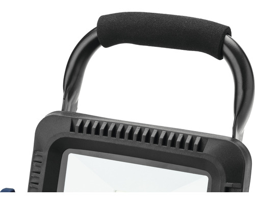 Detailansicht einer Handleuchte mit Griff