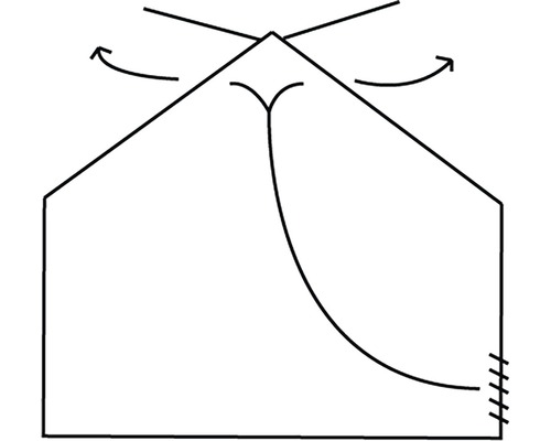Symbol für kontrollierte Wohnraumlüftung