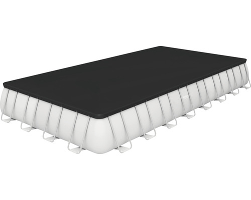 Rechteckiger Pool mit Abdeckung