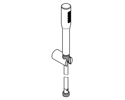 Brausestangenset zur Wandmontage