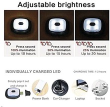 LED-Leuchte mit einstellbarer Helligkeit und verschiedenen Lademöglichkeiten