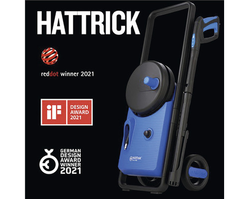 Hochdruckreiniger mit Red Dot Gewinner 2021, iF Design Award 2021 und German Design Award Gewinner 2021 Auszeichnungen