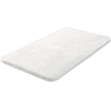Badteppich Grund Melange 70 x 120 cm weiß