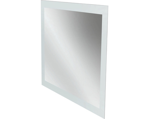 Rechteckiger Spiegel mit Rahmen