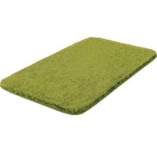 Badteppich Grund Melange 70 x 120 cm kiwigrün