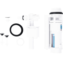 WC-Kombination Set Differnz Tiefspüler mit Spülrand Abgang waagerecht weiß glänzend mit WC-Sitz 38.500.02-thumb-4