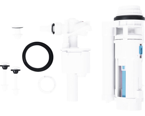 Toilettenventil-Reparatursatz mit Dichtungen und Ventilen