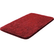 Badteppich Grund Melange 50 x 110 cm rubin