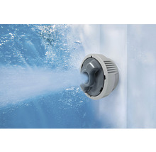 Düsenansicht im Whirlpool mit Wasserstrahl