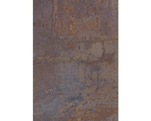 Küchenarbeitsplatte K4398 Rusty Iron 4100x635x38 mm (Zuschnitt online reservierbar) Rostige Metallplatte als Hintergrund