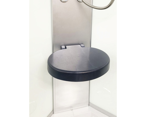 Einklappbarer Duschsitz zur Wandmontage